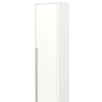 Дабер Шкаф-полупенал 015 СТ15.0.0.5Б (белый древесный/ручка белая)