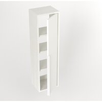  Дабер Шкаф-полупенал 015 СТ15.0.0.5Б (белый древесный/ручка белая) - Превью изображения №3 — Интернет-магазин Time-Shop