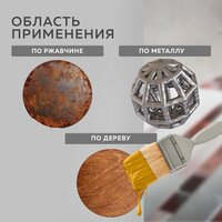 Грунт-эмаль Farbitex По ржавчине 3в1 10 кг (черный) - Превью изображения №4 — Интернет-магазин Time-Shop