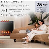 Электрический камин Planta PFP-INS030 - Превью изображения №11 — Интернет-магазин Time-Shop