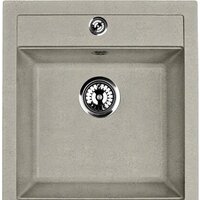 Кухонная мойка ZorG Como 46 (серый жемчуг) - Превью изображения №1 — Интернет-магазин Time-Shop