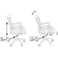 Офисное кресло Бюрократ CH-883-LOW (черный) - Превью изображения №6 — Интернет-магазин Time-Shop