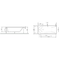 Ванна AM.PM Spirit W72A-170-070W-A2 - Превью изображения №4 — Интернет-магазин Time-Shop
