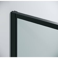 Душевая дверь Grossman Galaxy 100.K33.01.120.21.00 120x195 (черный матовый/стекло прозрачное) - Превью изображения №4 — Интернет-магазин Time-Shop