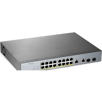 Управляемый коммутатор 2-го уровня Zyxel GS1350-18HP - Превью изображения №4 — Интернет-магазин Time-Shop