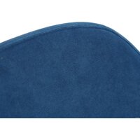 Офисное кресло TetChair Modena (флок, хром/синий) - Превью изображения №9 — Интернет-магазин Time-Shop