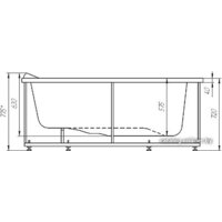 Ванна Aquatek Аура 180x180 - Превью изображения №4 — Интернет-магазин Time-Shop