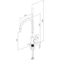 Смеситель Milardo Meal M01WT0FM05 - Превью изображения №8 — Интернет-магазин Time-Shop