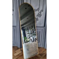 Зеркало A+T Home Decor Madesto 50x160см 445696 (золото) - Превью изображения №9 — Интернет-магазин Time-Shop