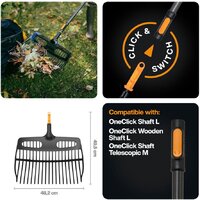 Грабли зубчатые Fiskars 1080681 - Превью изображения №9 — Интернет-магазин Time-Shop