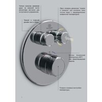 Душевая система  Ideal Standard Ceratherm Navigo A7772AA - Превью изображения №22 — Интернет-магазин Time-Shop
