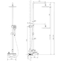 Душевая система  Lemark LM6862C - Превью изображения №2 — Интернет-магазин Time-Shop