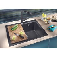 Кухонная мойка Blanco Naya 6 527128 (мягкий белый) - Превью изображения №2 — Интернет-магазин Time-Shop