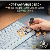 Клавиатура Razer BlackWidow V4 75% (белый, нет кириллицы) - Превью изображения №2 — Интернет-магазин Time-Shop