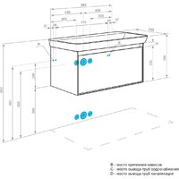  Акватон Тумба под умывальник Либерти 90 1A279901LYC70 - Превью изображения №19 — Интернет-магазин Time-Shop