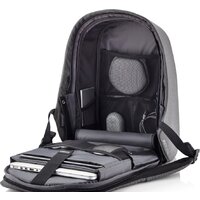 Городской рюкзак XD Design Bobby Hero Regular (серый) - Превью изображения №12 — Интернет-магазин Time-Shop