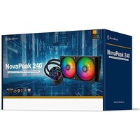 Система жидкостного охлаждения для процессора SilverStone NovaPeak 240 ARGB - Превью изображения №14 — Интернет-магазин Time-Shop