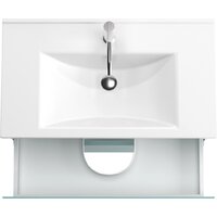  ЗОВ Тумба под умывальник Лира 80 L80MW0MAGVA-KP13W (белый/адриатик) - Превью изображения №2 — Интернет-магазин Time-Shop