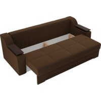 Диван Лига диванов Сенатор 28340 (микровельвет, коричневый) - Превью изображения №5 — Интернет-магазин Time-Shop
