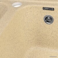 Кухонная мойка Gerhans C02 (песочный) - Превью изображения №5 — Интернет-магазин Time-Shop