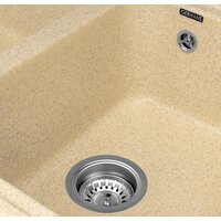 Кухонная мойка Gerhans C02 (песочный) - Превью изображения №4 — Интернет-магазин Time-Shop