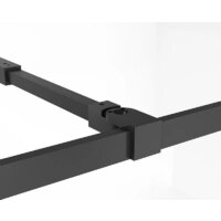 Душевая стенка Niagara NG-686-12BLACK 120x195 (черный матовый/прозрачное стекло) - Превью изображения №7 — Интернет-магазин Time-Shop