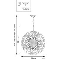 Подвесная люстра Lightstar Verona 727081 - Превью изображения №9 — Интернет-магазин Time-Shop