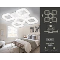 Припотолочная люстра Ambrella light Original FA3914 - Превью изображения №7 — Интернет-магазин Time-Shop