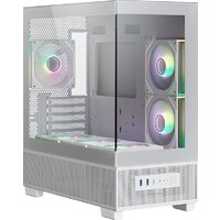 Корпус XASTRA Q500M 6ARGB-C10-UC (белый) - Превью изображения №4 — Интернет-магазин Time-Shop