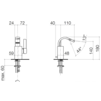 Смеситель Dornbracht Mem 33.600.782.00 - Превью изображения №2 — Интернет-магазин Time-Shop