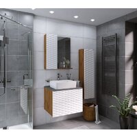  Grossman Тумба под умывальник Альба 65 106503 (веллингтон/белый) - Превью изображения №3 — Интернет-магазин Time-Shop