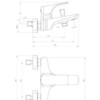 Смеситель Deante Hiacynt Nero BQH N10M - Превью изображения №2 — Интернет-магазин Time-Shop