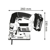 Электролобзик Bosch GST 18 V-LI B Professional 06015A6100 (без АКБ) - Превью изображения №5 — Интернет-магазин Time-Shop