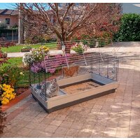 Клетка Ferplast Krolik 57071517 (серый) - Превью изображения №6 — Интернет-магазин Time-Shop