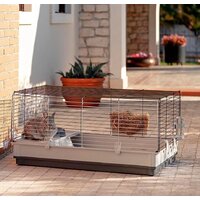 Клетка Ferplast Krolik 57071517 (серый) - Превью изображения №4 — Интернет-магазин Time-Shop