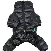 Комбинезон для животных Puppia Jumpesuit B PAPD-JM1673-BK-M (черный) - Превью изображения №2 — Интернет-магазин Time-Shop
