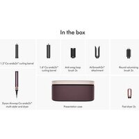 Фен-стайлер Dyson Airwrap Co-anda2x HS09 Straight+Wavy (евровилка, яшмовая слива) - Превью изображения №7 — Интернет-магазин Time-Shop