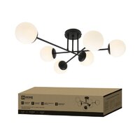 Люстра средней высоты In Home Aurora Easy-6G9-BL 6хG9 4690612062785 - Превью изображения №2 — Интернет-магазин Time-Shop