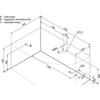 Ванна Aquanet Jersey 170x90 L (с каркасом) - Превью изображения №6 — Интернет-магазин Time-Shop