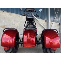 Электроскутер Yakama АР-Н0006B (красный) - Превью изображения №16 — Интернет-магазин Time-Shop