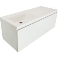 Эстет Тумба Dallas Luxe ФР-00002275 с умывальником Dallas 130 (правая)