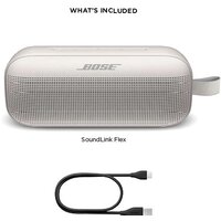Беспроводная колонка Bose SoundLink Flex (дымчатый белый) - Превью изображения №6 — Интернет-магазин Time-Shop