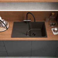 Кухонная мойка Reflexion Bolero RF0574BL - Превью изображения №3 — Интернет-магазин Time-Shop