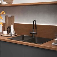 Кухонная мойка Reflexion Bolero RF0574BL - Превью изображения №2 — Интернет-магазин Time-Shop