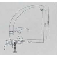 Смеситель MARRBAXX Карельский камень КМ008/Q8 (серый/темно-серый) - Превью изображения №2 — Интернет-магазин Time-Shop