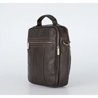 Сумка Poshete 253-0904-29-DBW (коричневый) - Превью изображения №3 — Интернет-магазин Time-Shop