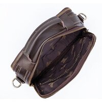 Сумка Poshete 253-0904-29-DBW (коричневый) - Превью изображения №8 — Интернет-магазин Time-Shop