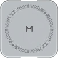 Беспроводное зарядное Magssory Fold Pro 3 в 1 WCH063 (серебристый) - Превью изображения №7 — Интернет-магазин Time-Shop