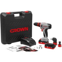Дрель-шуруповерт Crown CT21081HQ-2 BMC (с 2-мя АКБ, кейс) - Превью изображения №2 — Интернет-магазин Time-Shop