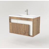  Дабер Тумба под умывальник 016 Тобага/Эридан 80 Т16.8Т.0.21_light (с подсветкой, дуб галифакс/белый) - Превью изображения №2 — Интернет-магазин Time-Shop